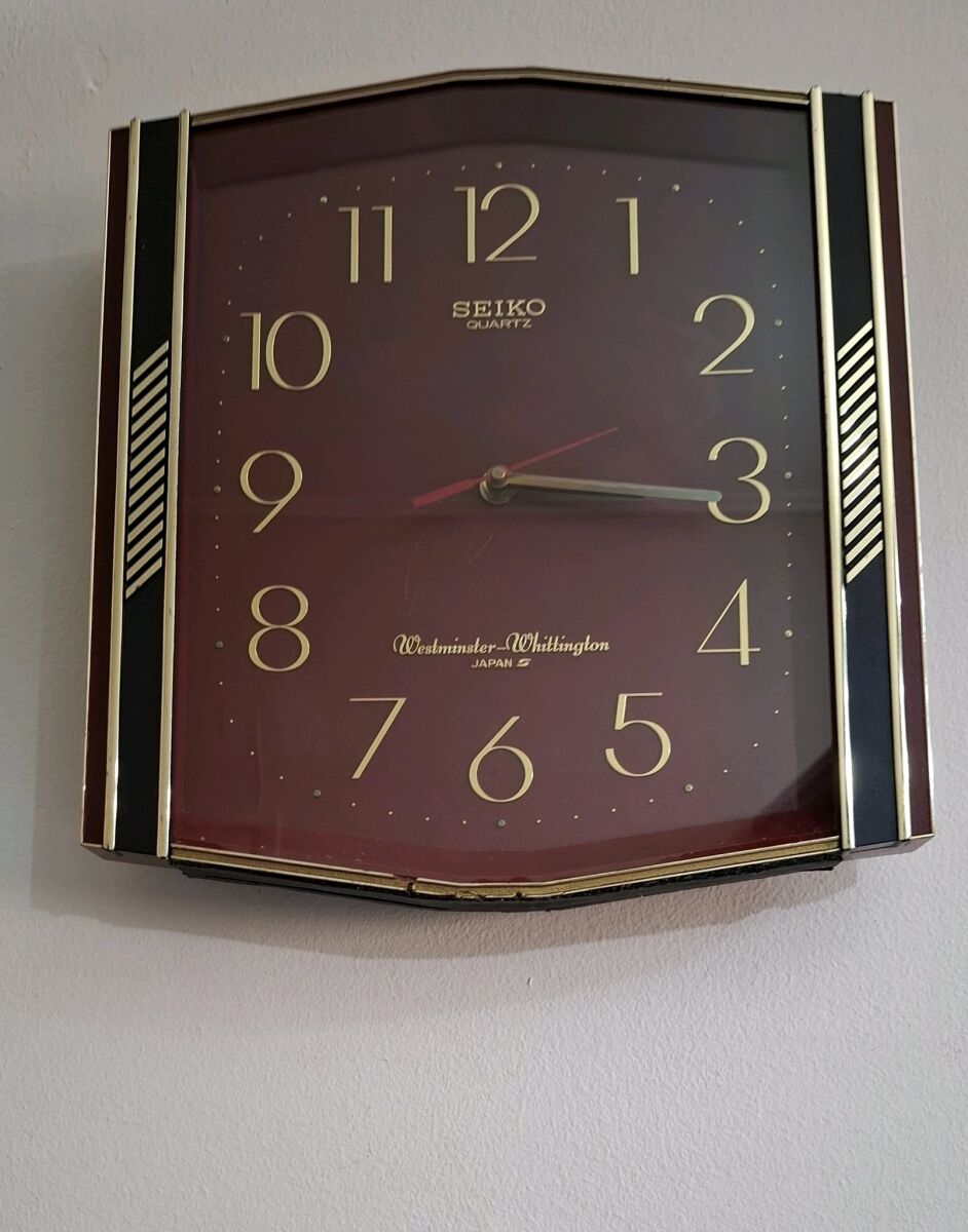 SEIKO DECOR Westminster Whittington 置時計 Seiko Quartz Westminster Whittington Chime Pendulum Wall Clock