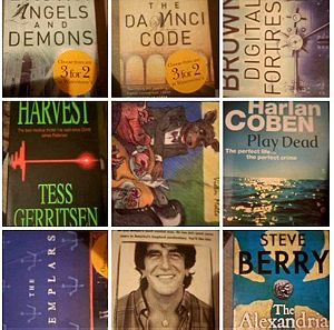 15 Βιβλία ξενόγλωσσα διάφοροι τίτλοι. Σαν καινούργια