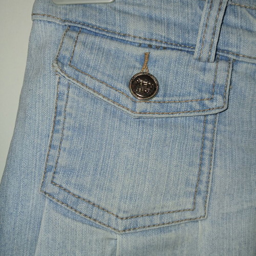 Mini jean skirt XFN JEANS like new, size XS-S, blue