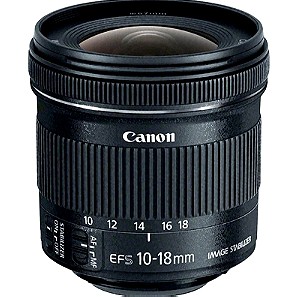 Canon φακος  EF-S 10-18mm f/4.5-5.6 IS STM