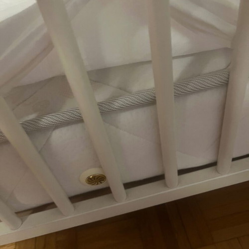 IKEA baby cot 60x120cm with anatomical bamboo mattress