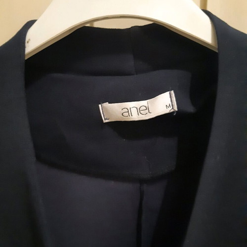 Anel blue spring blazer with belt like new
