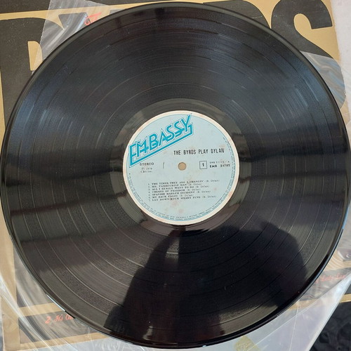 The Byrds Play Dylan LP like new, rock