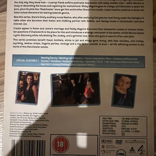 Shameless Original Season 6 Boxset like new DVD