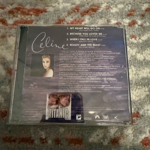 Celine Dion My Heart Will Go On CD used