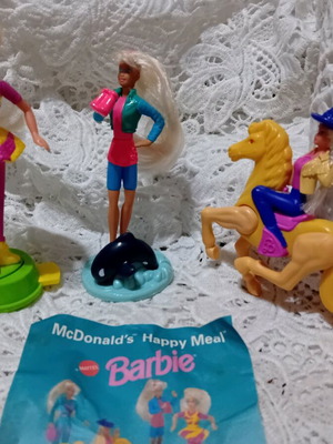 Barbie McDonalds new, rare set of 3 pieces