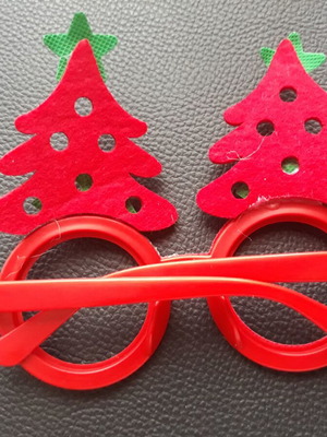 Christmas glasses used
