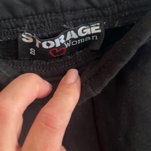 Cargo pants black used small