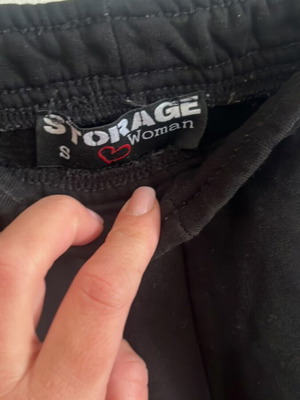 Cargo pants black used small