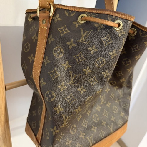 Louis Vuitton Noe vintage large shoulder bag used, brown