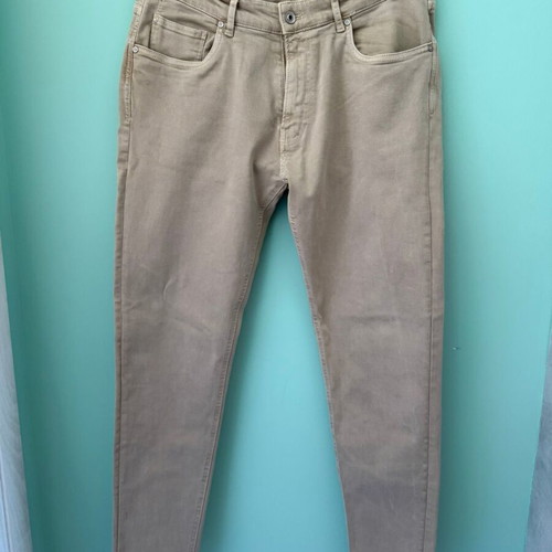 Zara Man beige slim fit jeans used, size L W34