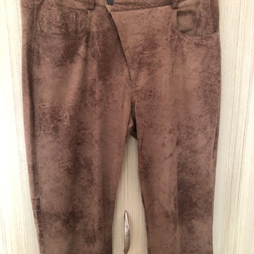 Milla beige pants large used