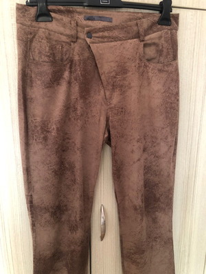 Milla beige pants large used