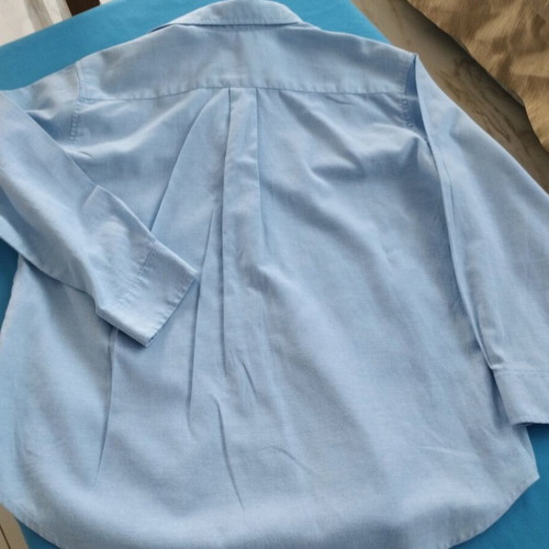 Sam 0-13 boys blue dress shirt like new, size 8