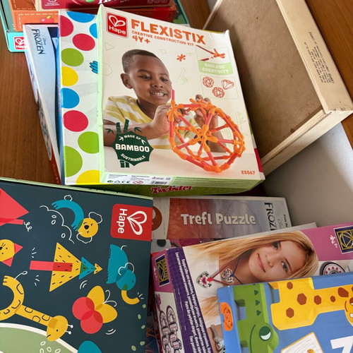 Board games used, pack of 13 pieces
