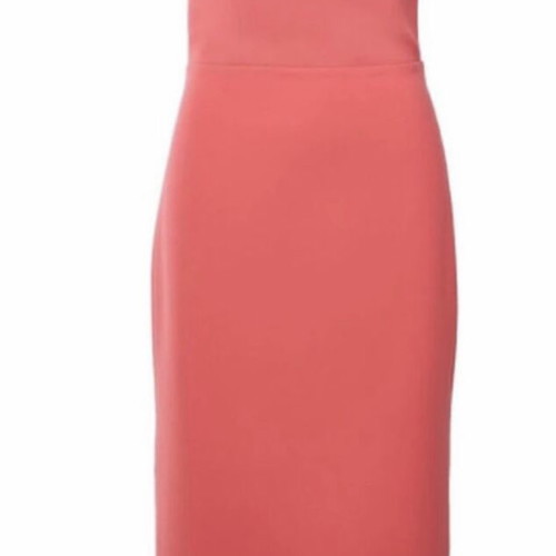 Studio 83 strapless dress new, coral color, size S