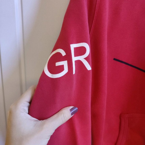Watch it Limited Edition sweatshirt used, women's size M, red