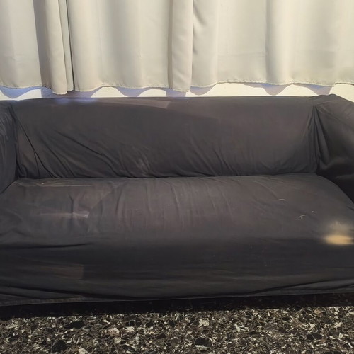 Sofa 1.80 m with faded cover