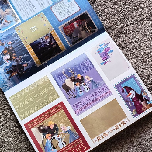 Panini album Frozen Olaf Adventure new with stickers