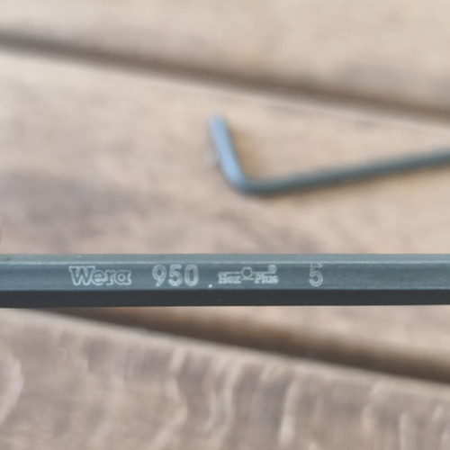 Wiha Wera Allen and Torx set used