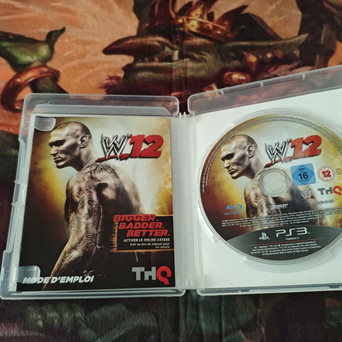 WWE 12 People's Edition PS3 game like new