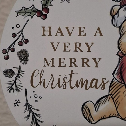 Disney Winnie the Pooh Christmas Tree Topper like new