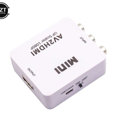 Active AV RCA to HDMI converter new