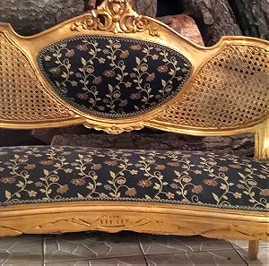 Vintage καναπές χρυσός