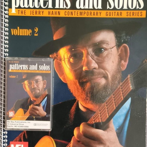 Patterns and Solos guitar book used with tablature and collectible cassette