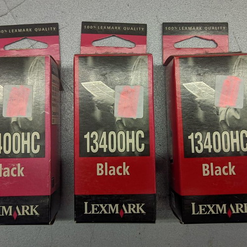 Lexmark 13400HC Black Original Ink New