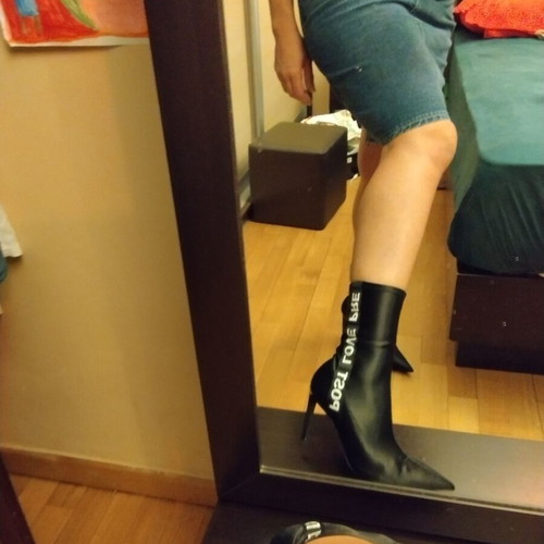 Zara elastic sock ankle boots size 39