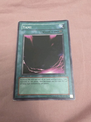 Yami Yu-Gi-Oh! card used