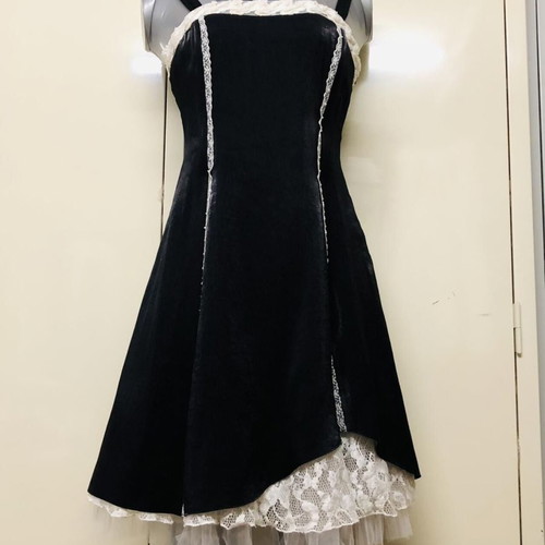 Angelo dress and bolero set new, size S/M, black and white