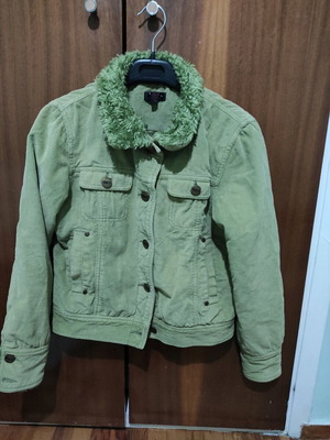 Green jacket small like new, spring-autumn