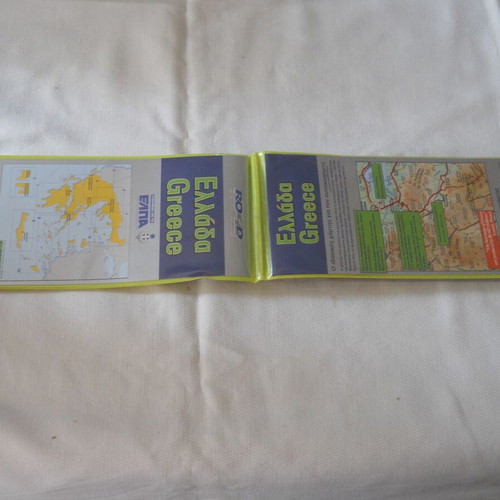 Map of Greece used, Road Editions S.A.