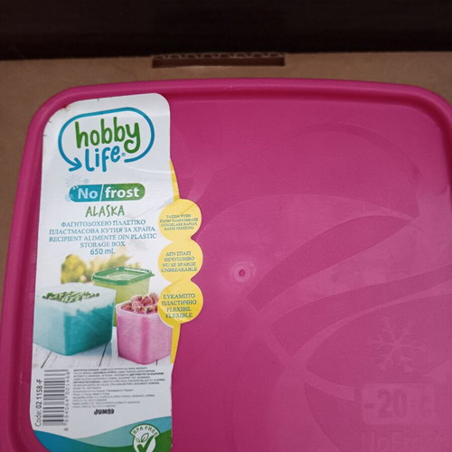Set of 2 plastic tupper containers for toast like new