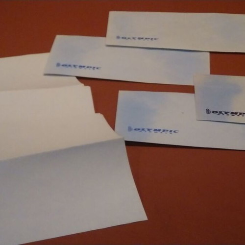 Collectible letterheads and envelopes of Olympic Airways