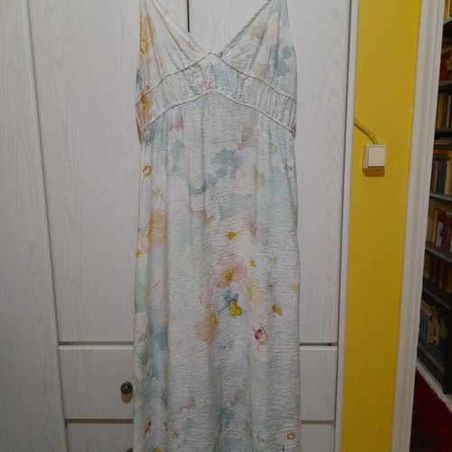 Maxi dress H&M like new, satin cotton fabric, size S