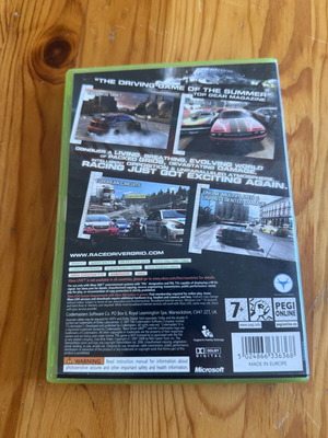 Racedriver Grid Xbox 360 game like new