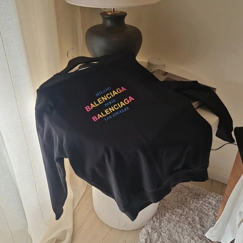 Balenciaga sweatshirt black like new, size M