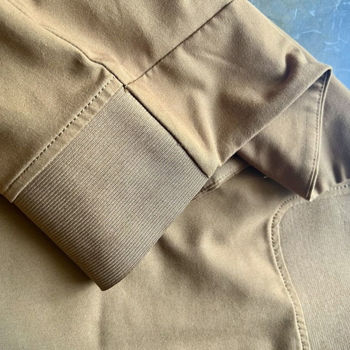 Dorothy Perkins office style maternity trousers used, brown, size L