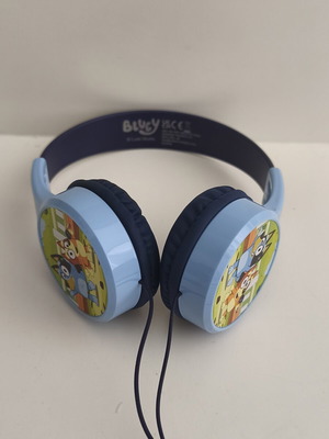 Bluey Kids Headphones wired, new, volume limiter 85dB