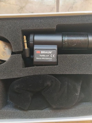 Μικρόφωνο Braun Topmic 119 σαν καινούργιο για φωτογραφικές μηχανές