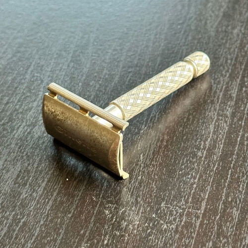 Gillette Vintage Metal Safety Razor used