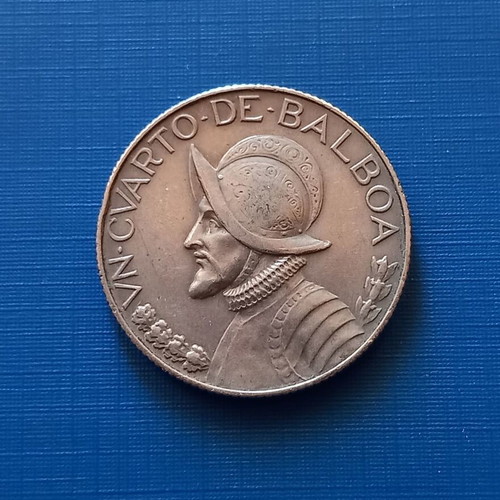 Panama 1/4 Balboa 1966 like new