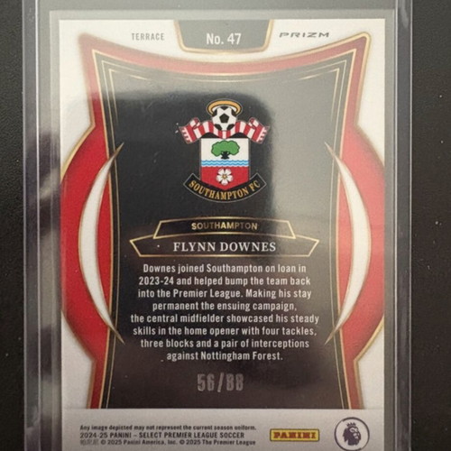 Flynn Downes Panini Select Premier League 2024-25 sticker