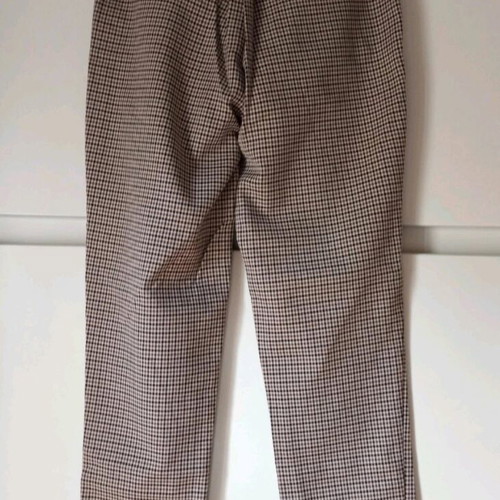 Pull & Bear women's pants checked pattern, size S, like new
