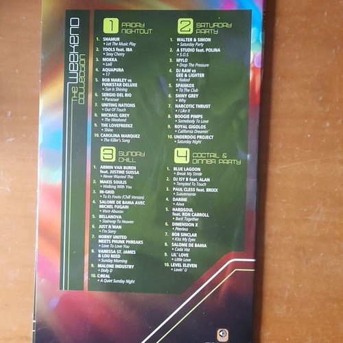 The Weekend Collection 4cd with case new, electronic