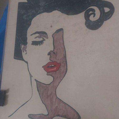 Rinetta Koskinidou woodcut artworks used
