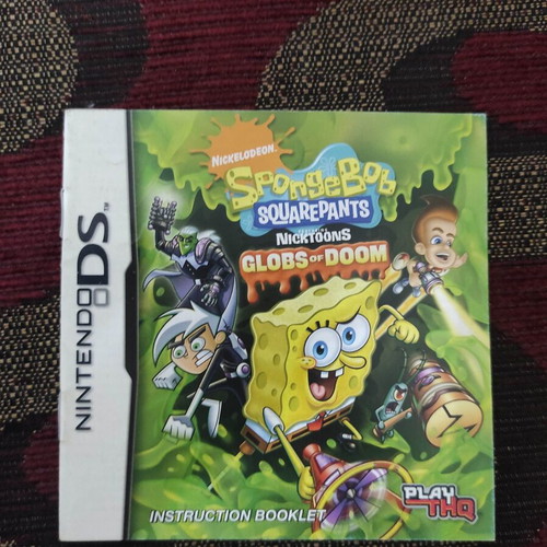 SpongeBob SquarePants Featuring Nicktoons Gloobs Of Doom Nintendo DS used